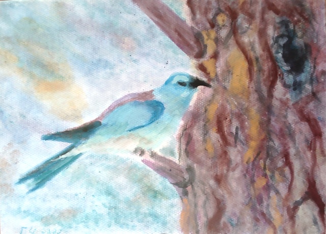 Габриела Цанева - картина "Пролет"