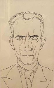 Николай Райнов - автопортрет